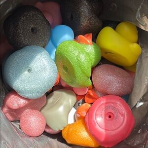 Colorful Bath Time Duck Toy Set JEEP DUCKS